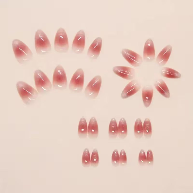 Almond Shape Short Press-On Nails