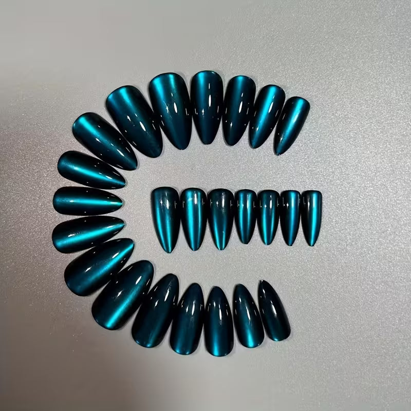 24pcs Almond Press-On Nails