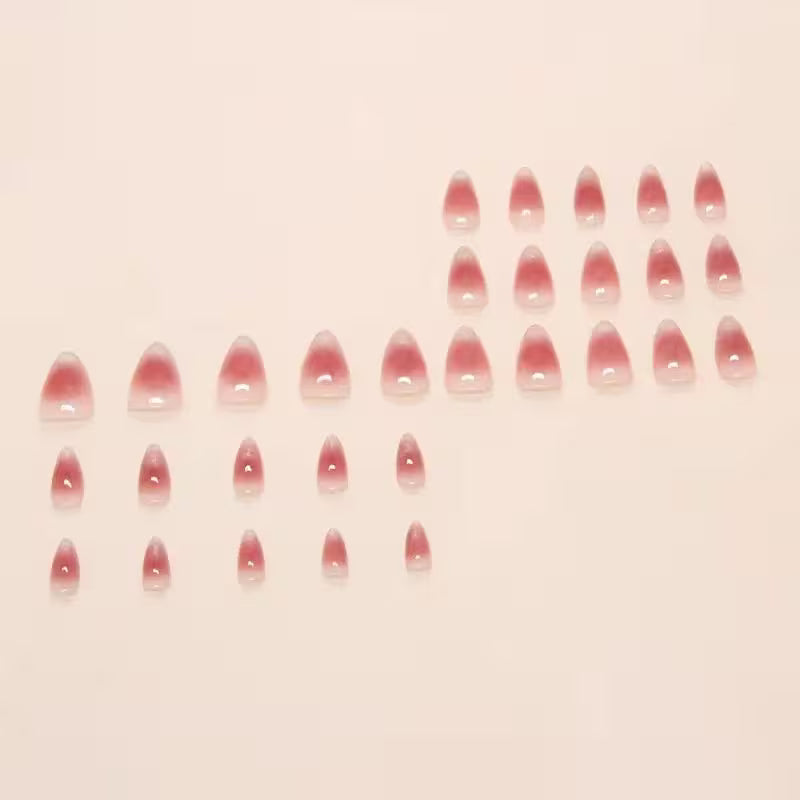 Almond Shape Short Press-On Nails