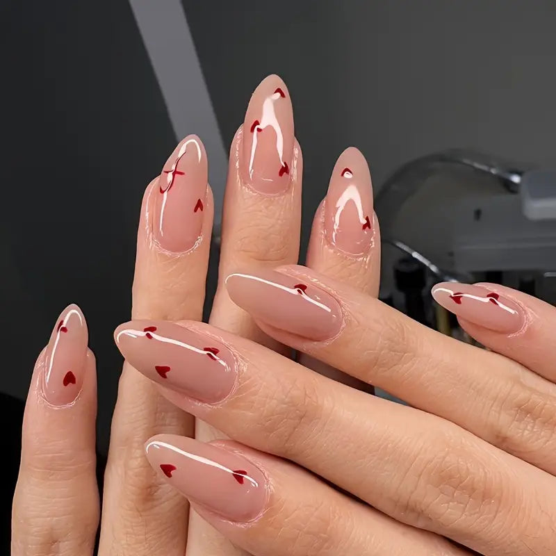 Almond Shape Medium Length Press-On Nails