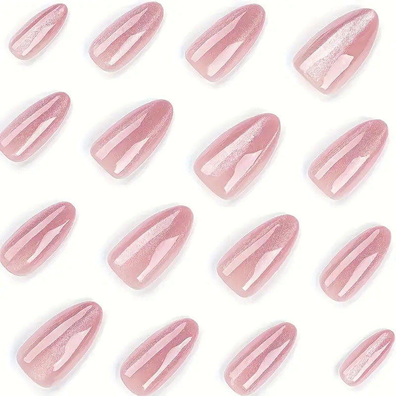 24 PCS Medium Length Almond-Shaped Nude
