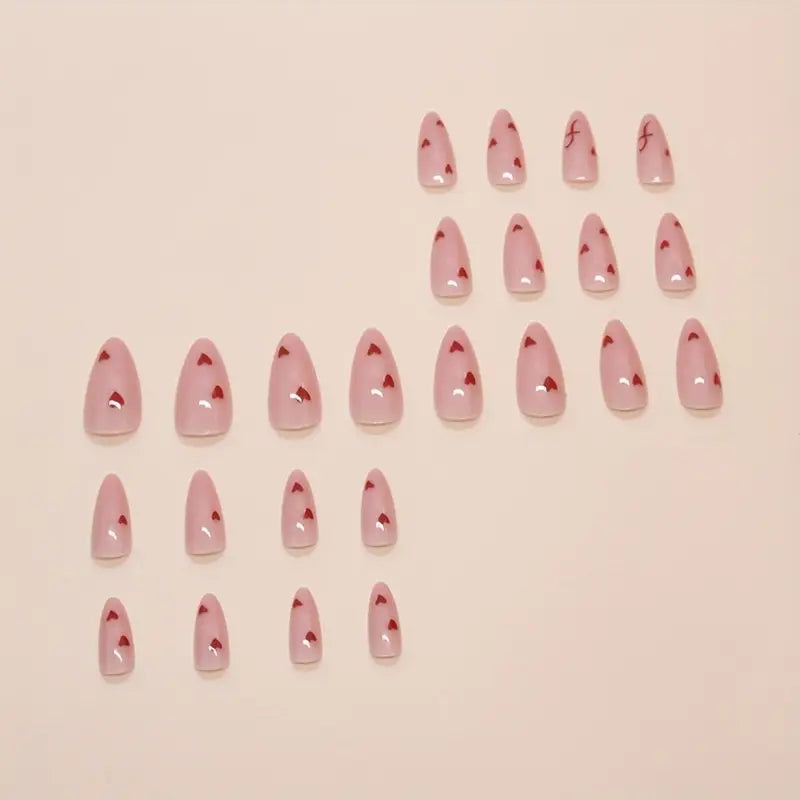 Almond Shape Medium Length Press-On Nails
