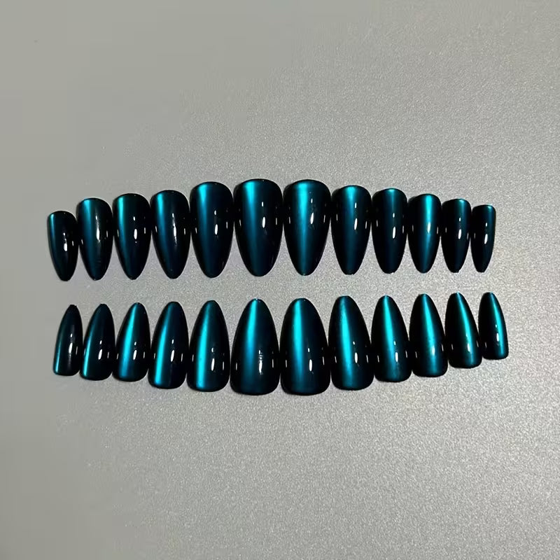 24pcs Almond Press-On Nails