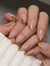 24pcs ARTAUG Golden French Press- Nails